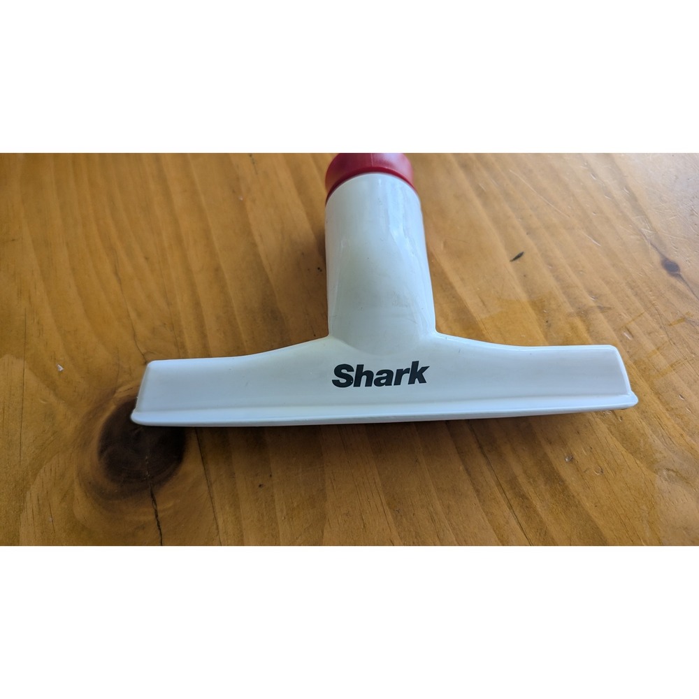 Shark Wide Upholstery Tool Vacuum Attachment‎ White Red Pet Hair Lint Brush